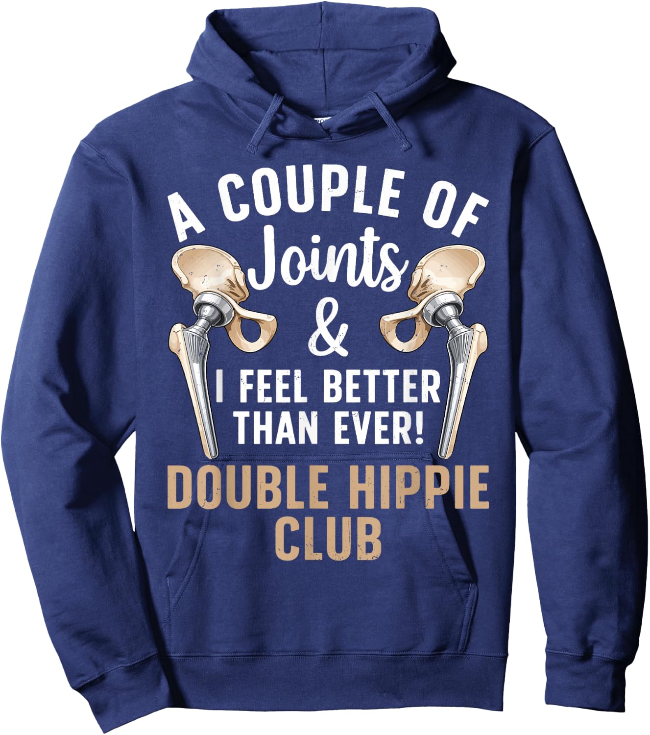 Best Hip Surgery Design Women After Hip Surgery Hoodie - Hoodie | Navy