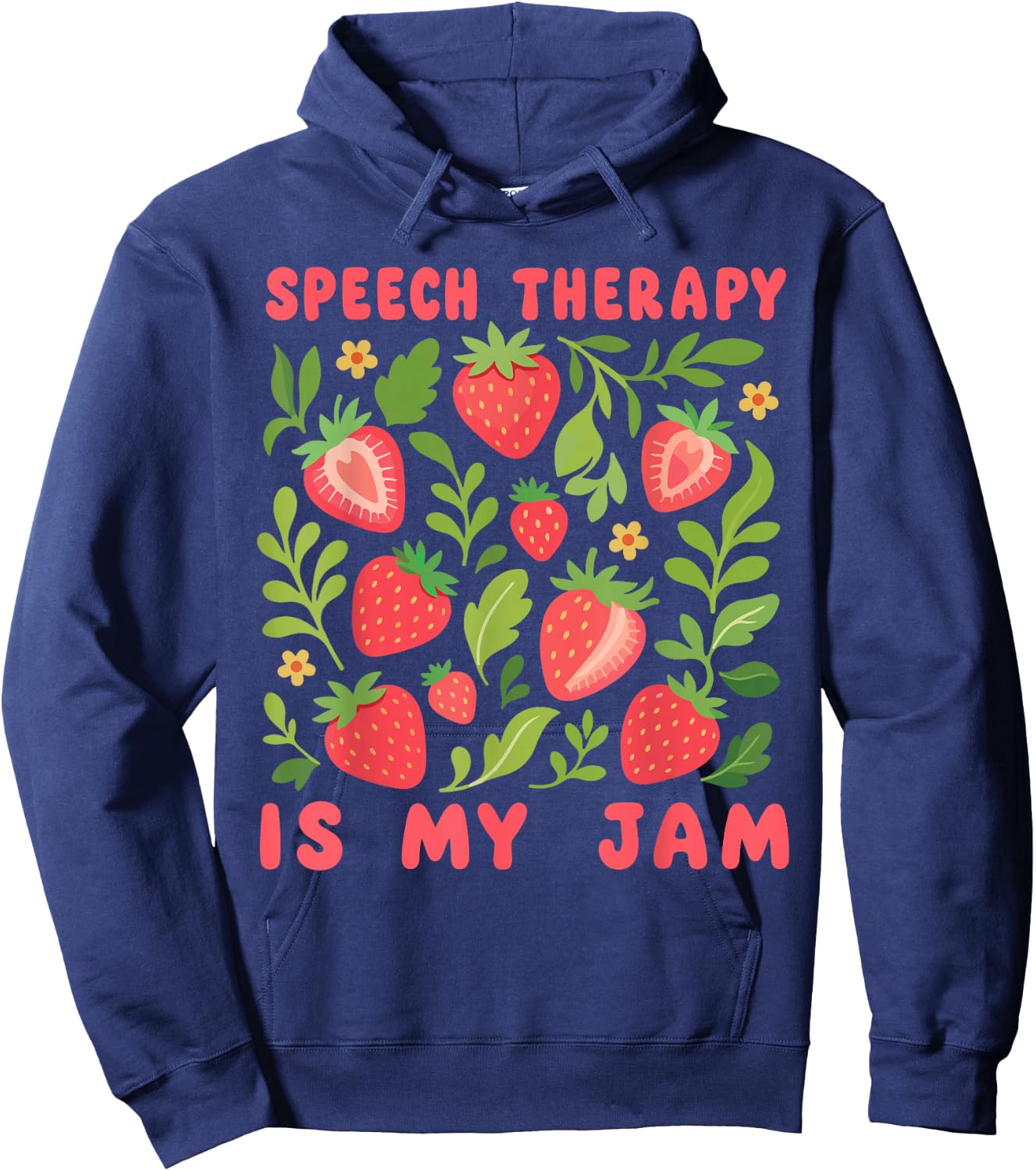 Speech Therapy SLP Speech Pathologist Pathology Therapist Hoodie - Hoodie | Navy