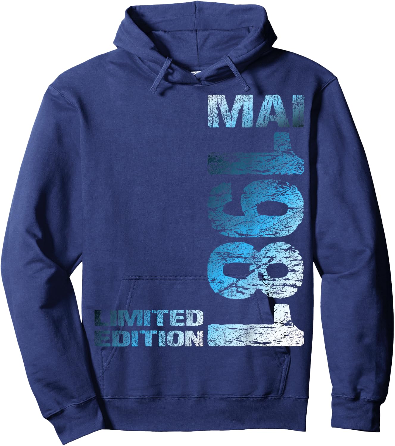 Limited Edition Mai 1981 Mann Frau 45. Geburtstag Hoodie - Hoodie | Navy