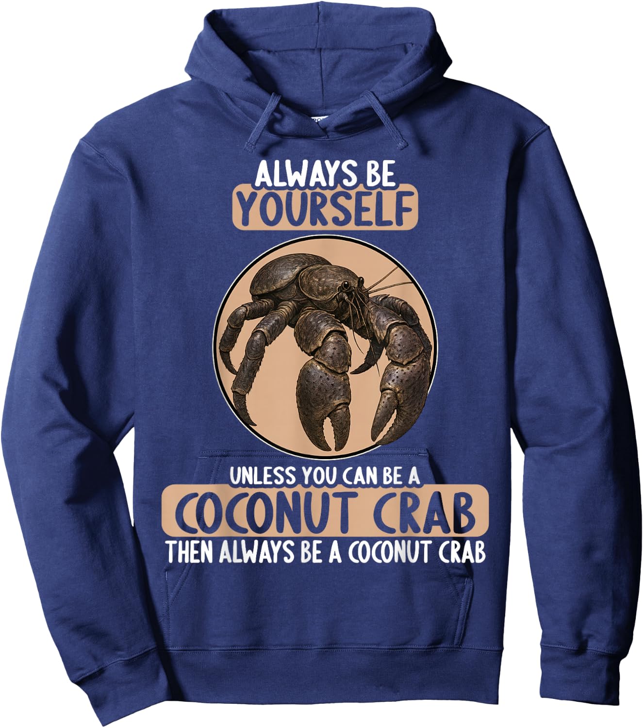 Coconut Crabs Coconut Crab Hoodie - Hoodie | Navy