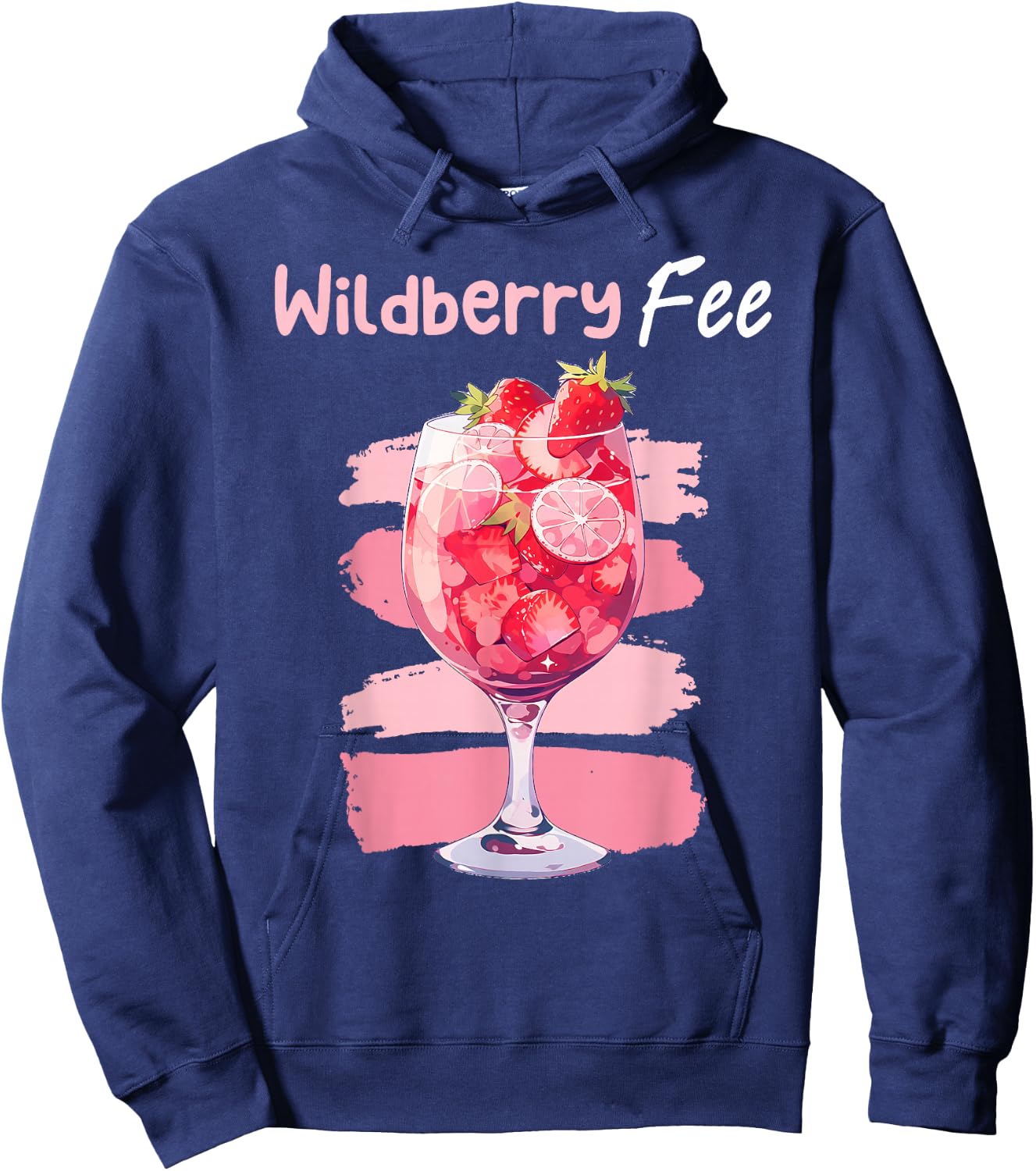Wildberry Fairy Saufen Lillet , black Hoodie - Hoodie | Navy
