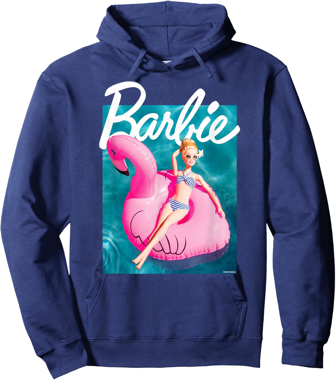 Barbie - Pool Flamingo Hoodie - Hoodie | Navy