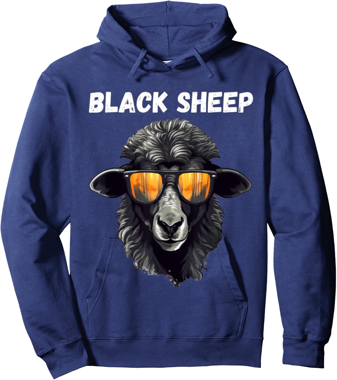 Black Sheep Squad - Outcast Black Sheep In Family Hoodie - Hoodie | Navy