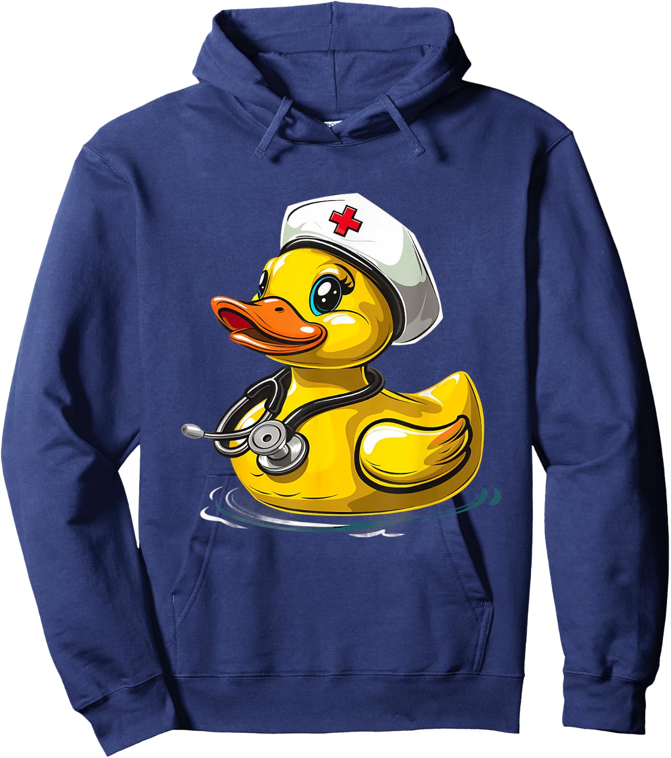 Doctor Rubber Duck Nursing School Medical Rubber Duck Hoodie - Hoodie | Navy