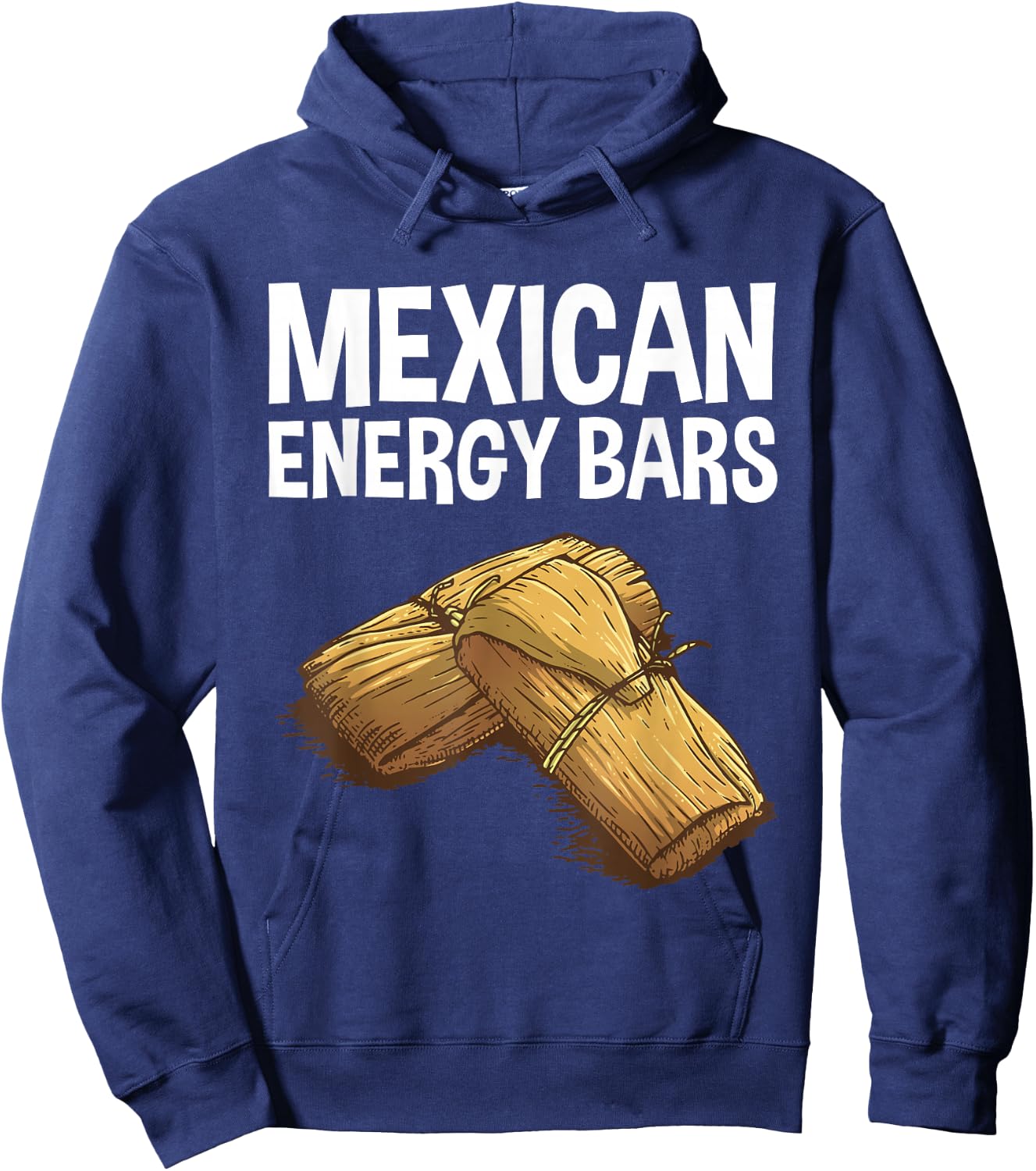 Cool Tamale Women Masa Corn Flour Fiesta Energy Bar Hoodie - Hoodie | Navy