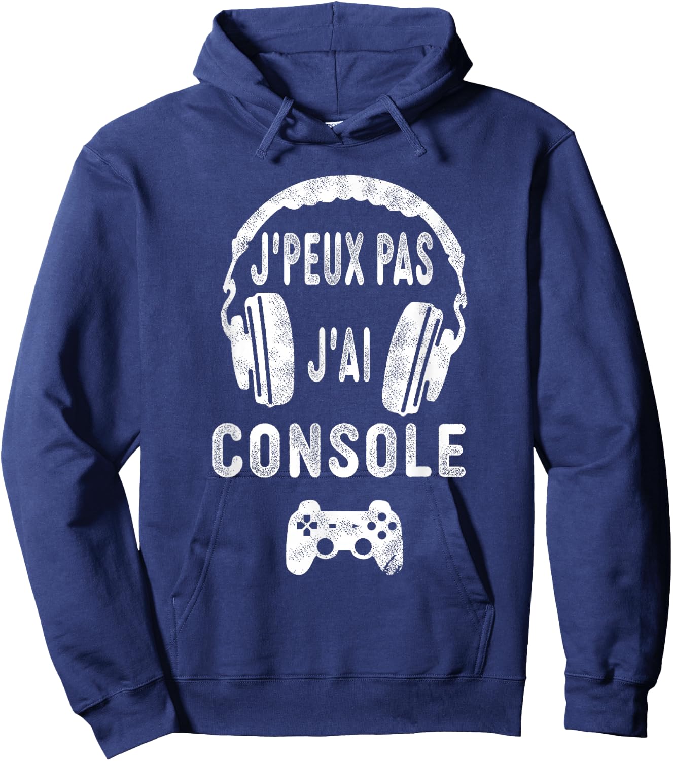 Je Peux Pas J'ai Console, Video Games Gamer Boys Girls , Black, S Hoodie - Hoodie | Navy