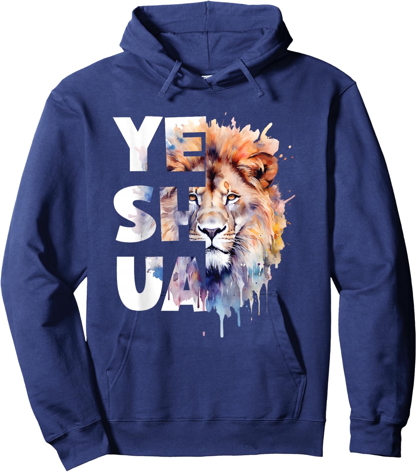 Yeshua Löwe von Juda fürchtet Nicht Bibel christlich religiös Hoodie - Hoodie | Navy