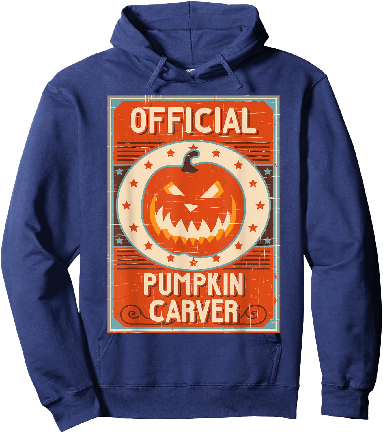 Official Pumpkin Carver Shirt For Halloween Hoodie - Hoodie | Navy