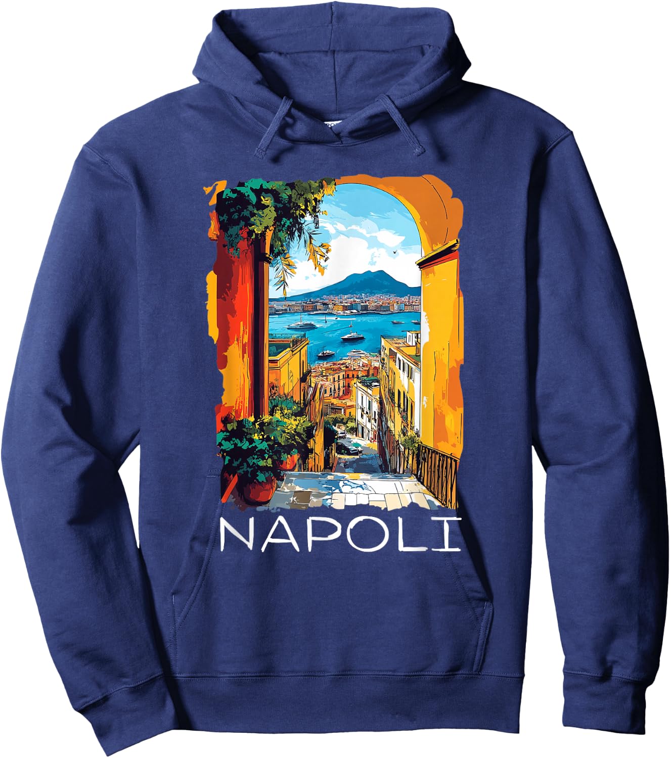 Napoli Italia / Naples Italy / Naples Hoodie - Hoodie | Navy