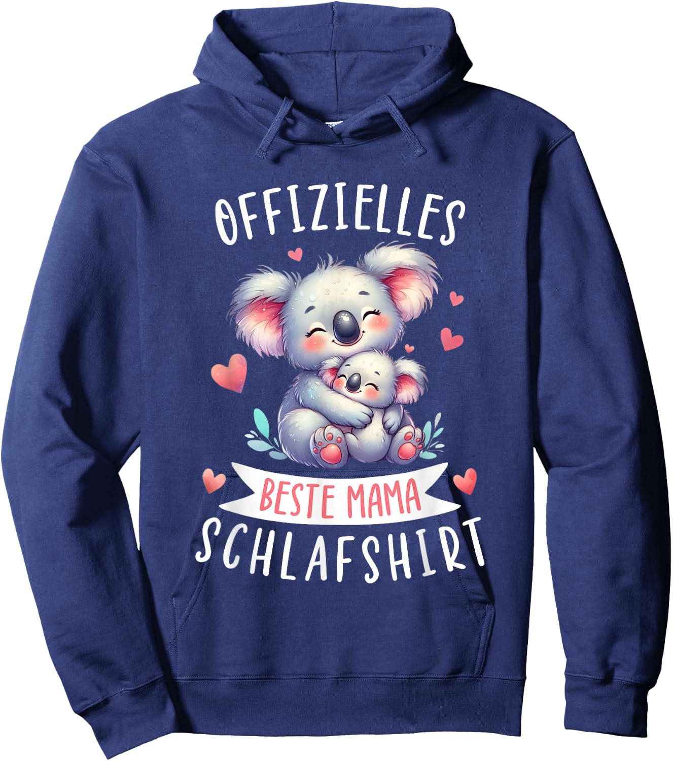 Offizielles Beste Mama Schlafshirt Muttertag Koalabär Mama Hoodie - Hoodie | Navy