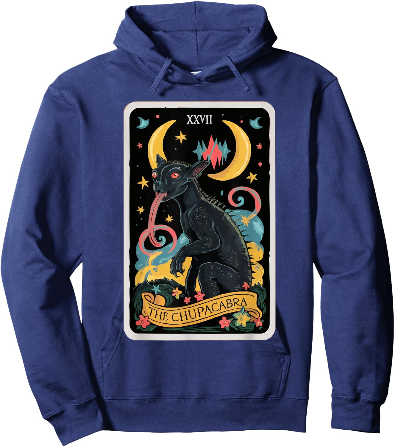 Chupacabra Legendary Creature Mythical Beast Cryptozoology Hoodie - Hoodie | Navy