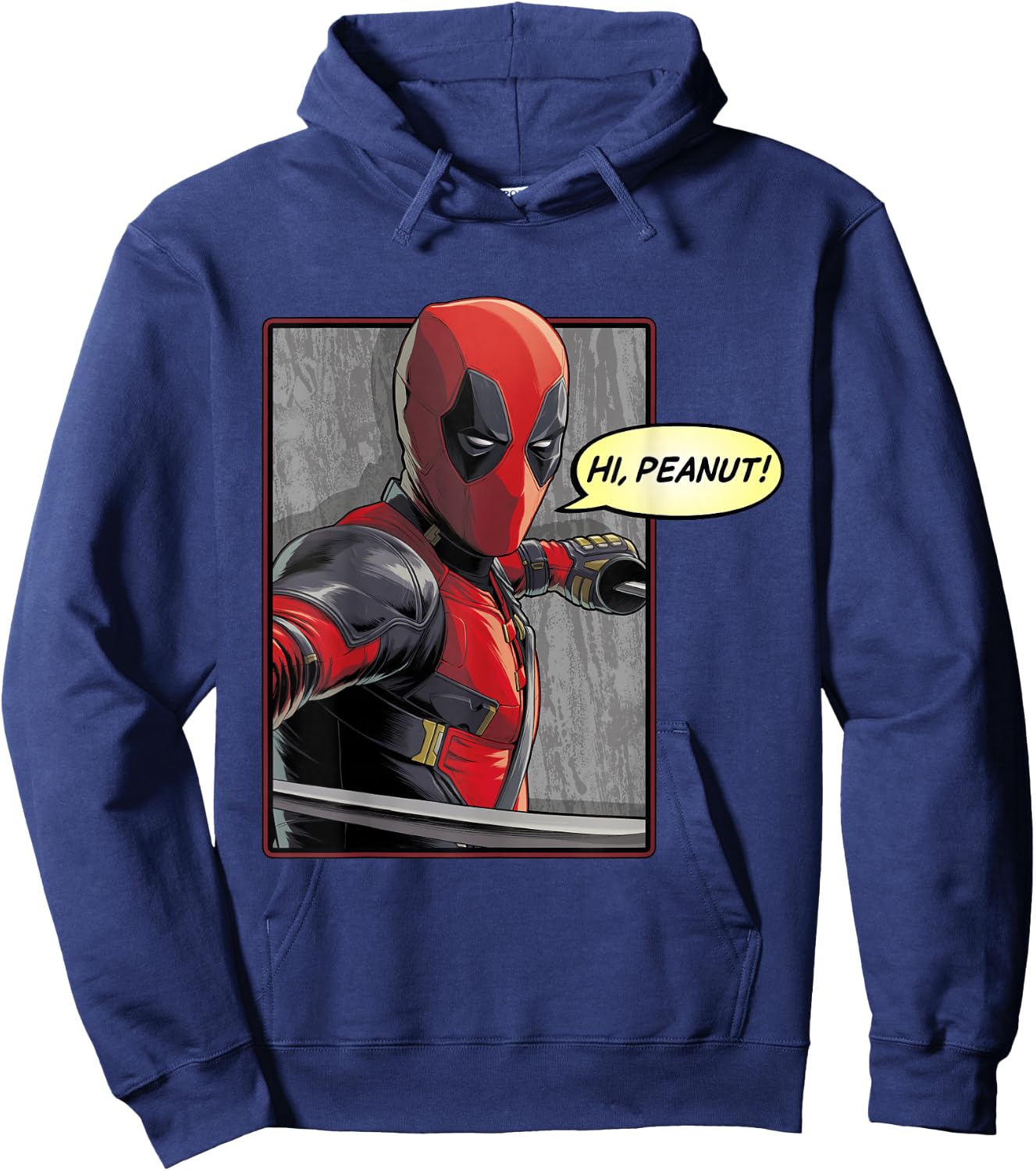 Marvel Studios Deadpool & Wolverine Deadpool Hi Peanut Hoodie - Hoodie | Navy