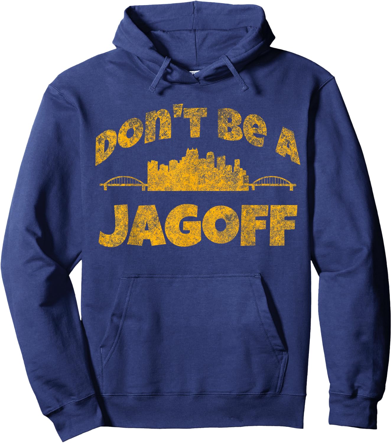 Pittsburgh Jagoff Yinz Funny Yinzer Steel City 412 Home Hoodie - Hoodie | Navy