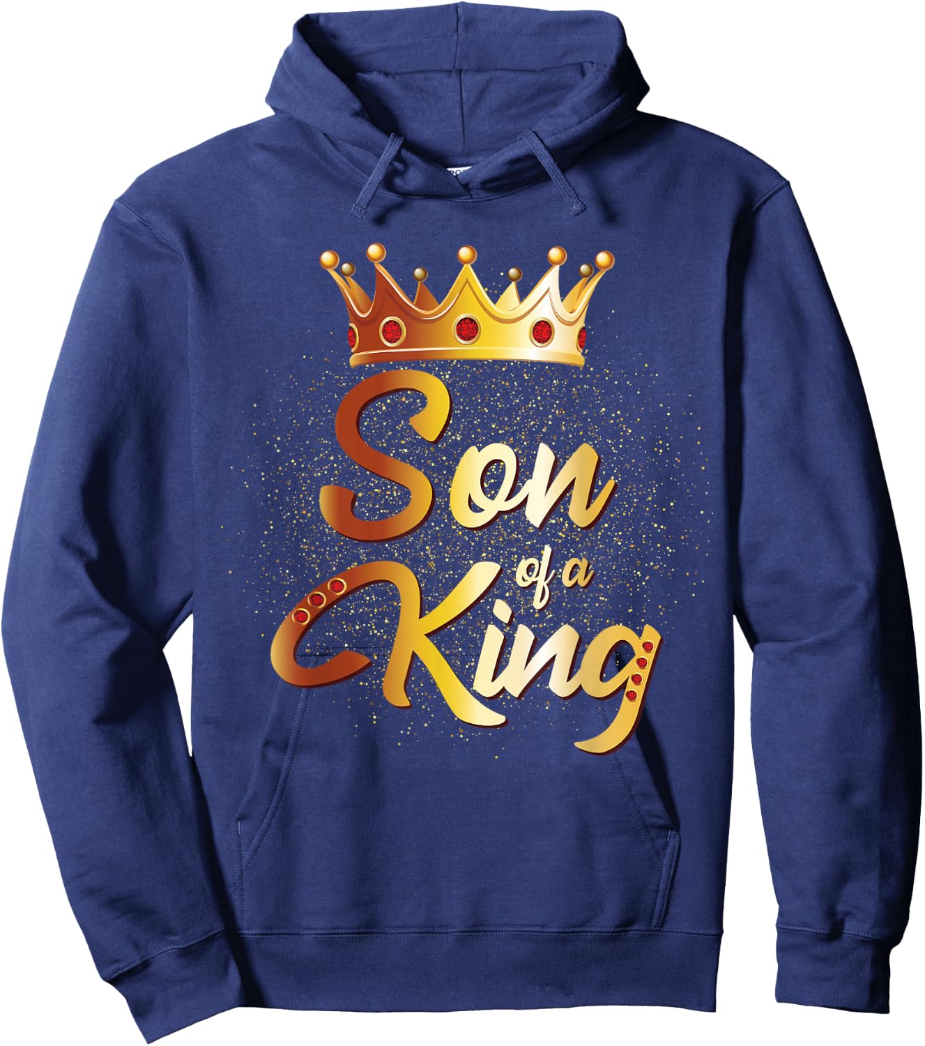 Son of a King Shirt Boys Kids Son Father Matching Hoodie - Hoodie | Navy