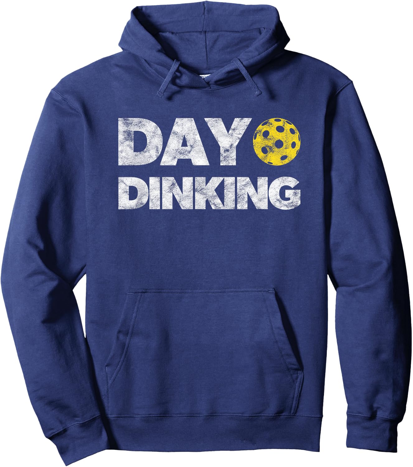 Day Dinking Pickleball Funny Dink Women Men Pickle Ball Hoodie - Hoodie | Navy