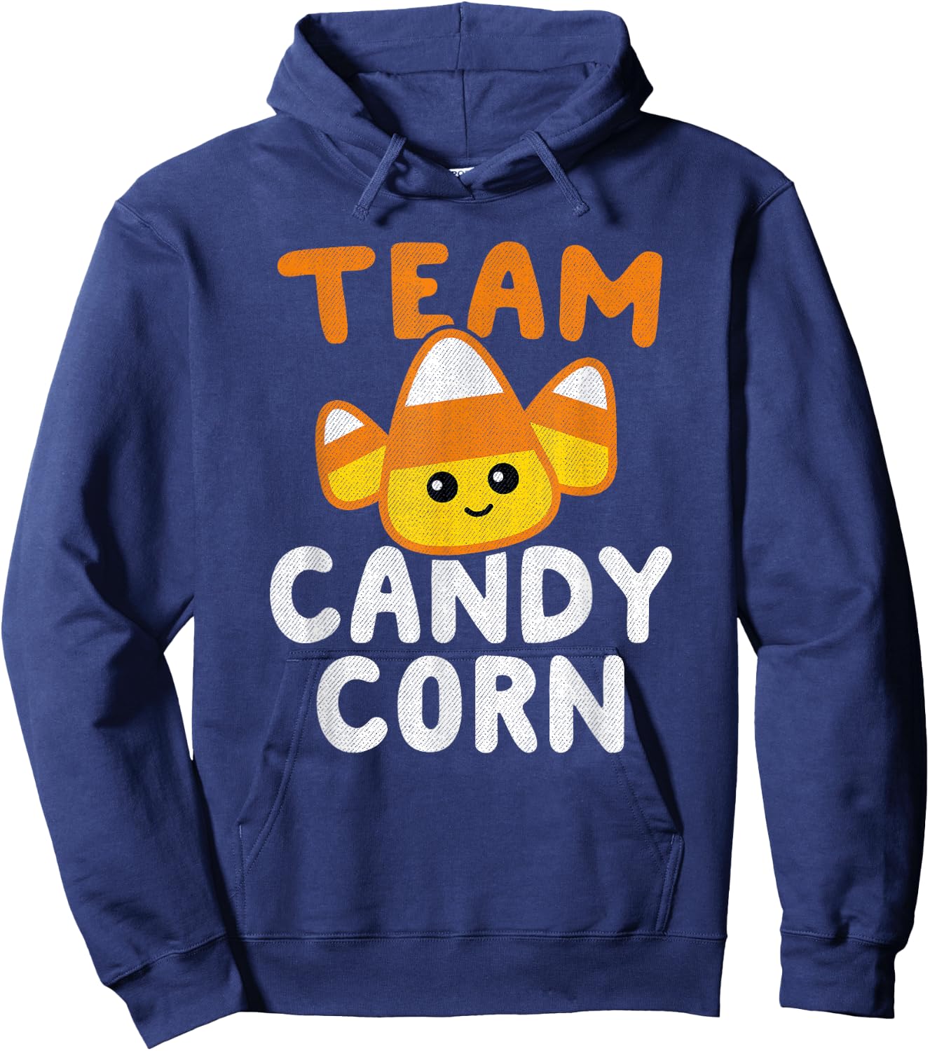 Halloween Team Candy Corn Funny Lazy Costume Kids Women Gift Hoodie - Hoodie | Navy