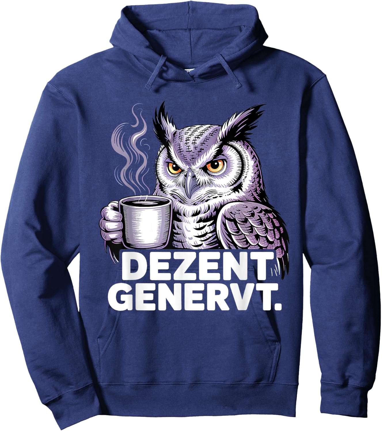 Dezent Genervt Hoodie - Hoodie | Navy