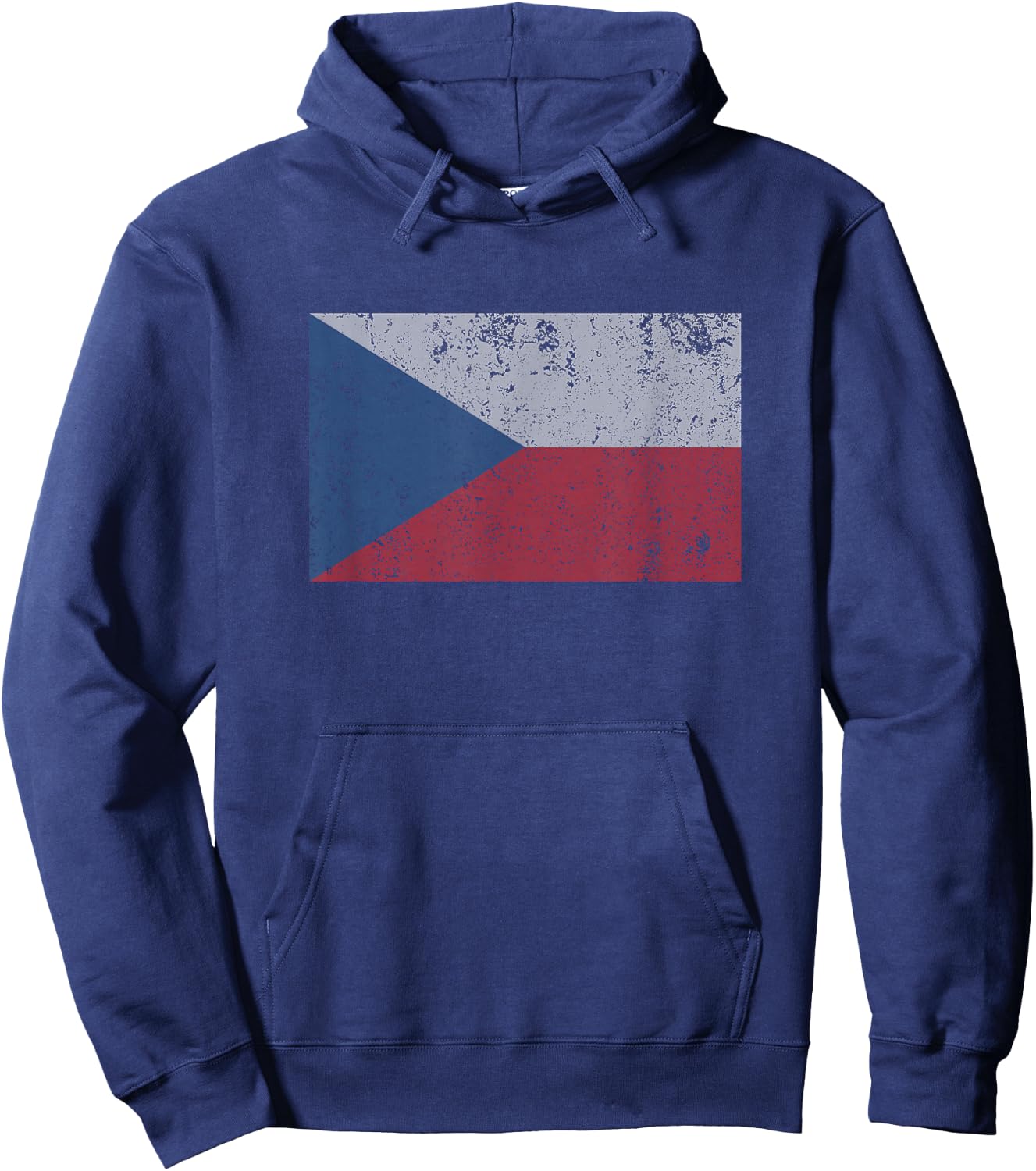 Czech Republic Flag Czechoslovakia Ceske Republiky T Shirt Hoodie - Hoodie | Navy