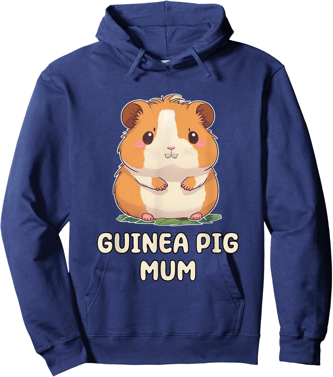 Funny, Cute Guinea Pig Mum Mom Mother Parent Hoodie - Hoodie | Navy