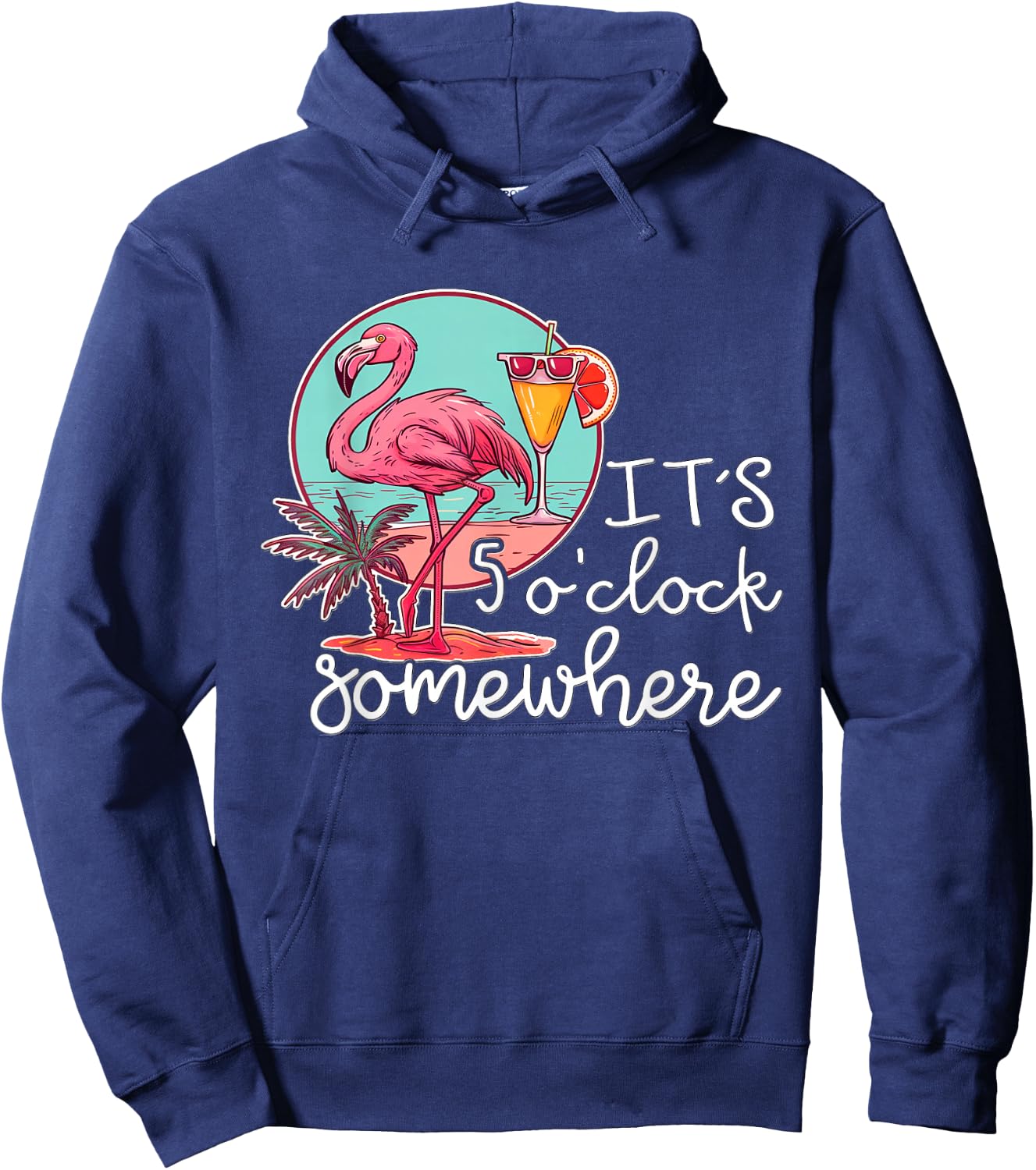 Funn It's 5 o'clock somewhere - 5 oclock somewhere Hoodie - Hoodie | Navy