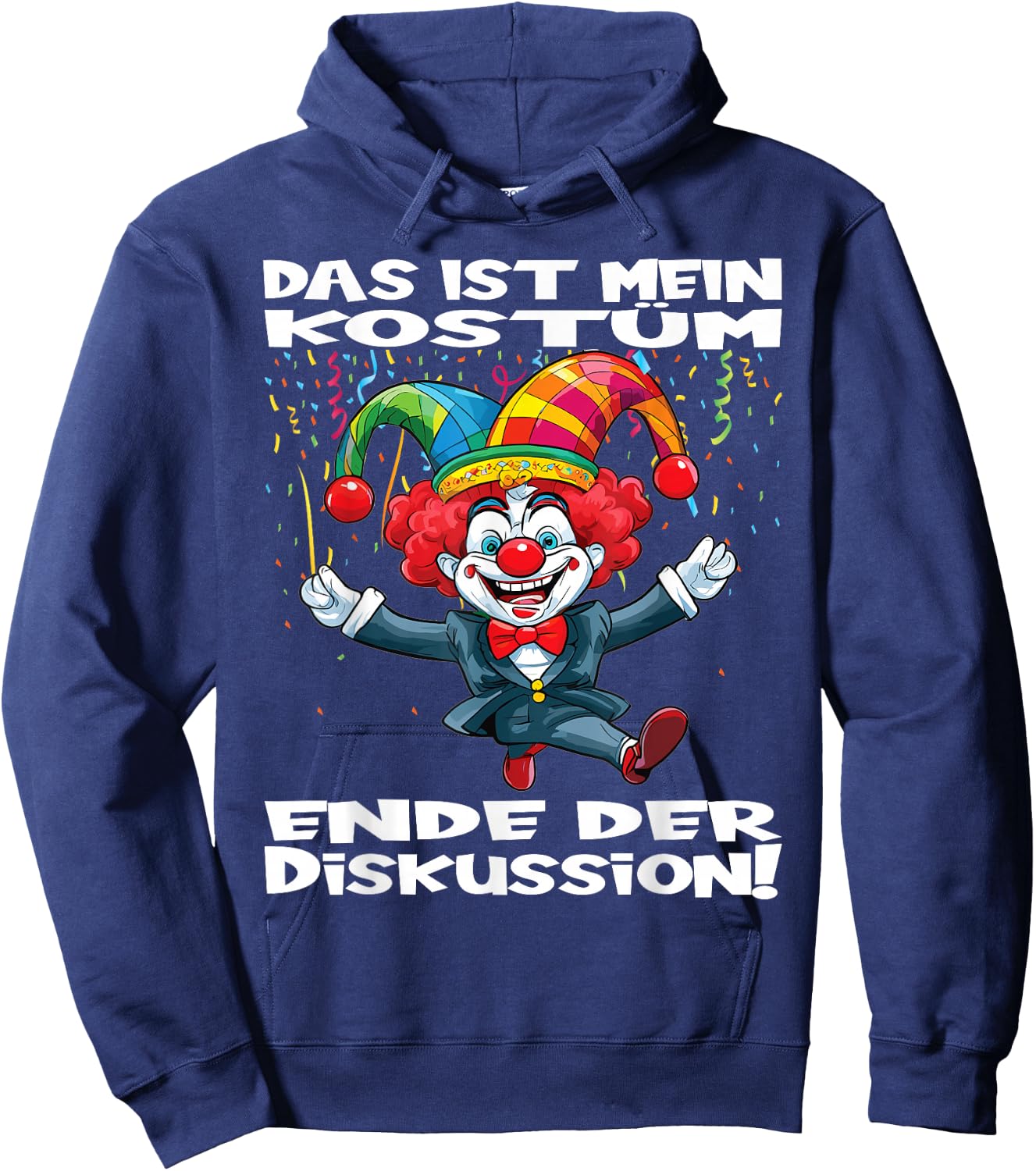 Das Ist Mein Kostüm Ende Der Diskussion Carnival Fancy Dress , black Hoodie - Hoodie | Navy
