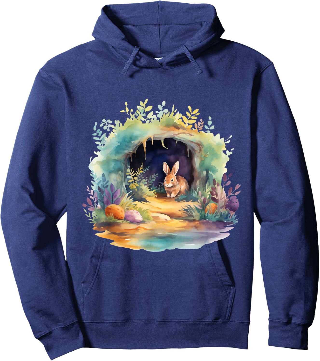 Easter Ostara Eostre Pagan Witchcraft Spring Moon Hoodie - Hoodie | Navy
