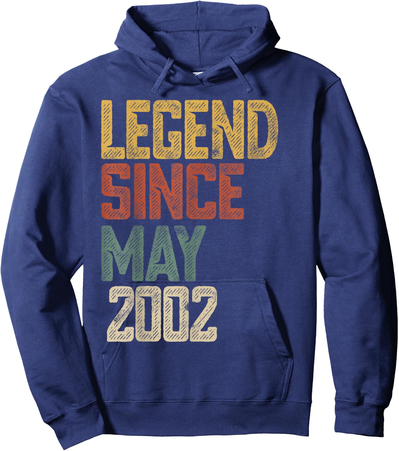 Legend 2002 23 Year Old Women 23th Birthday Hoodie - Hoodie | Navy