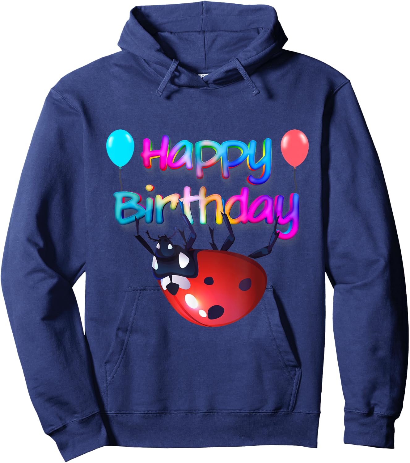 happy birthday Ladybug It's My Birthday Cute Ladybug Lover Hoodie - Hoodie | Navy