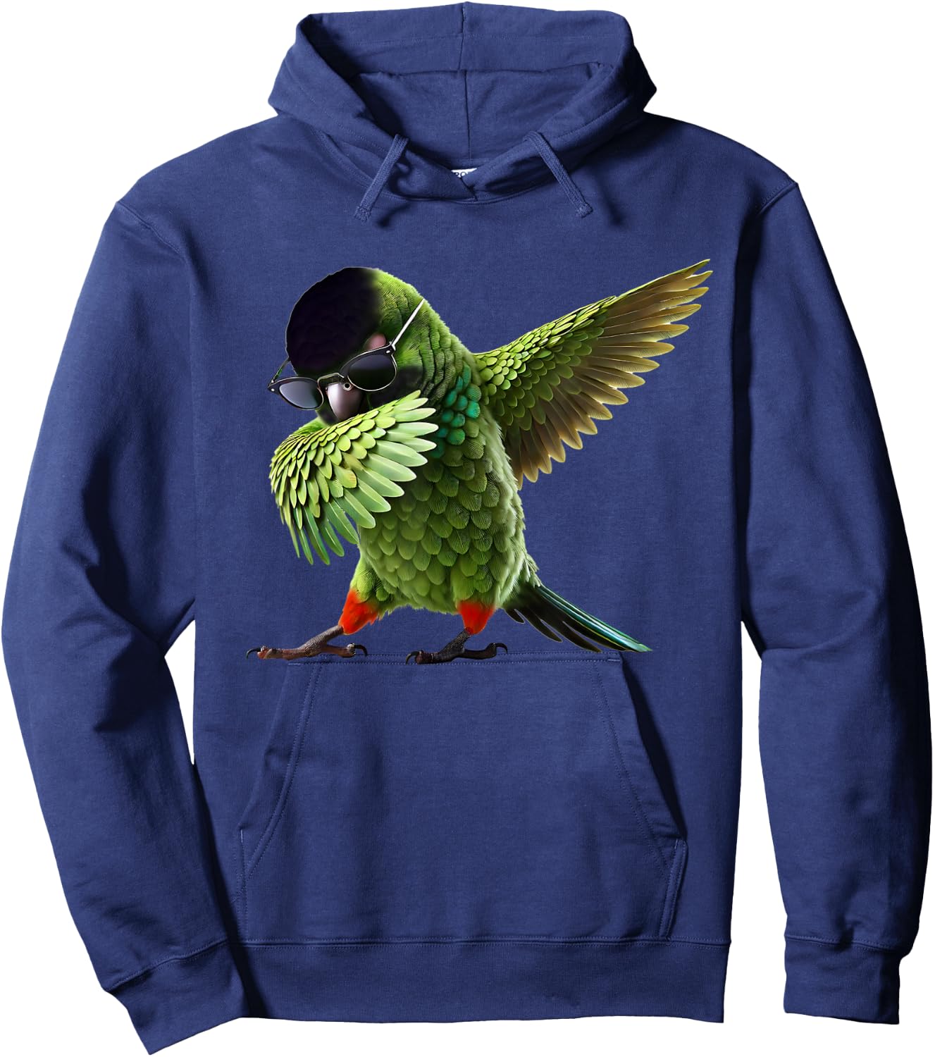 Dabbing Nanday Conure Parrot Lover Birding Hoodie - Hoodie | Navy