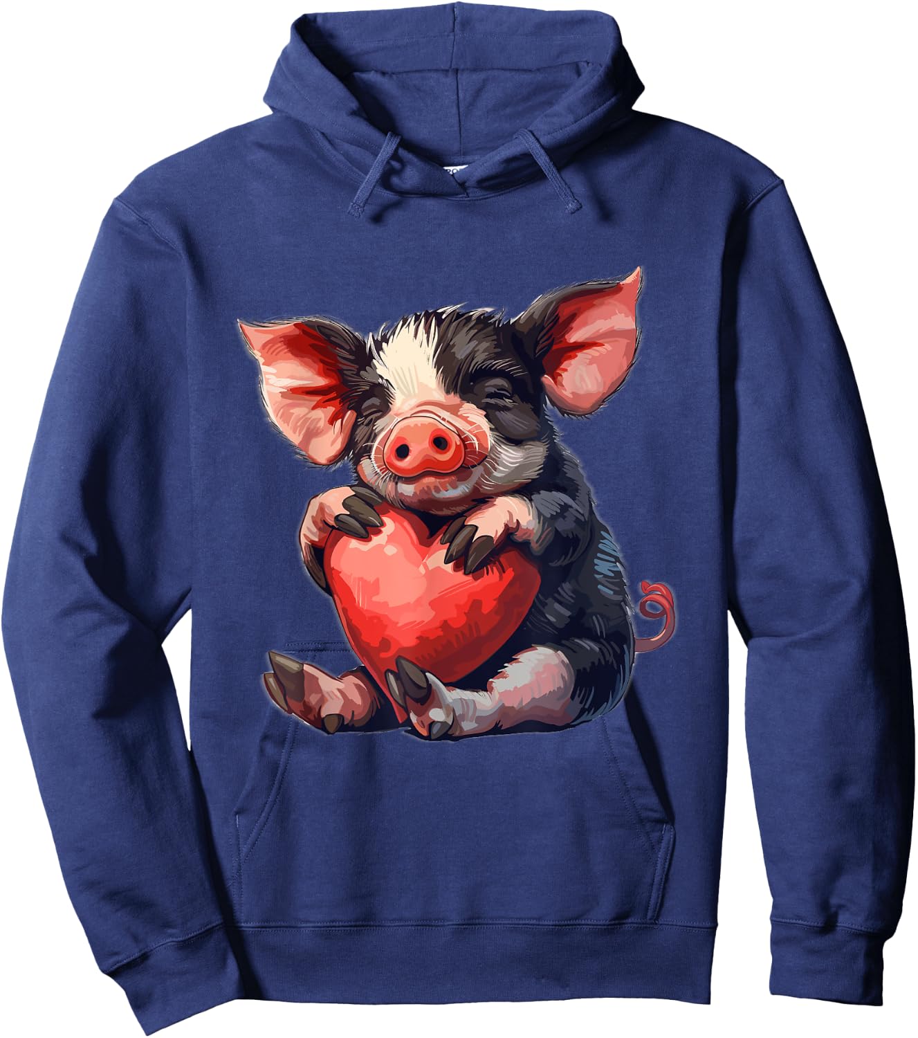 Kune Kune Pig Baby Kune Kune Girl Kune Kune Pig Hoodie - Hoodie | Navy