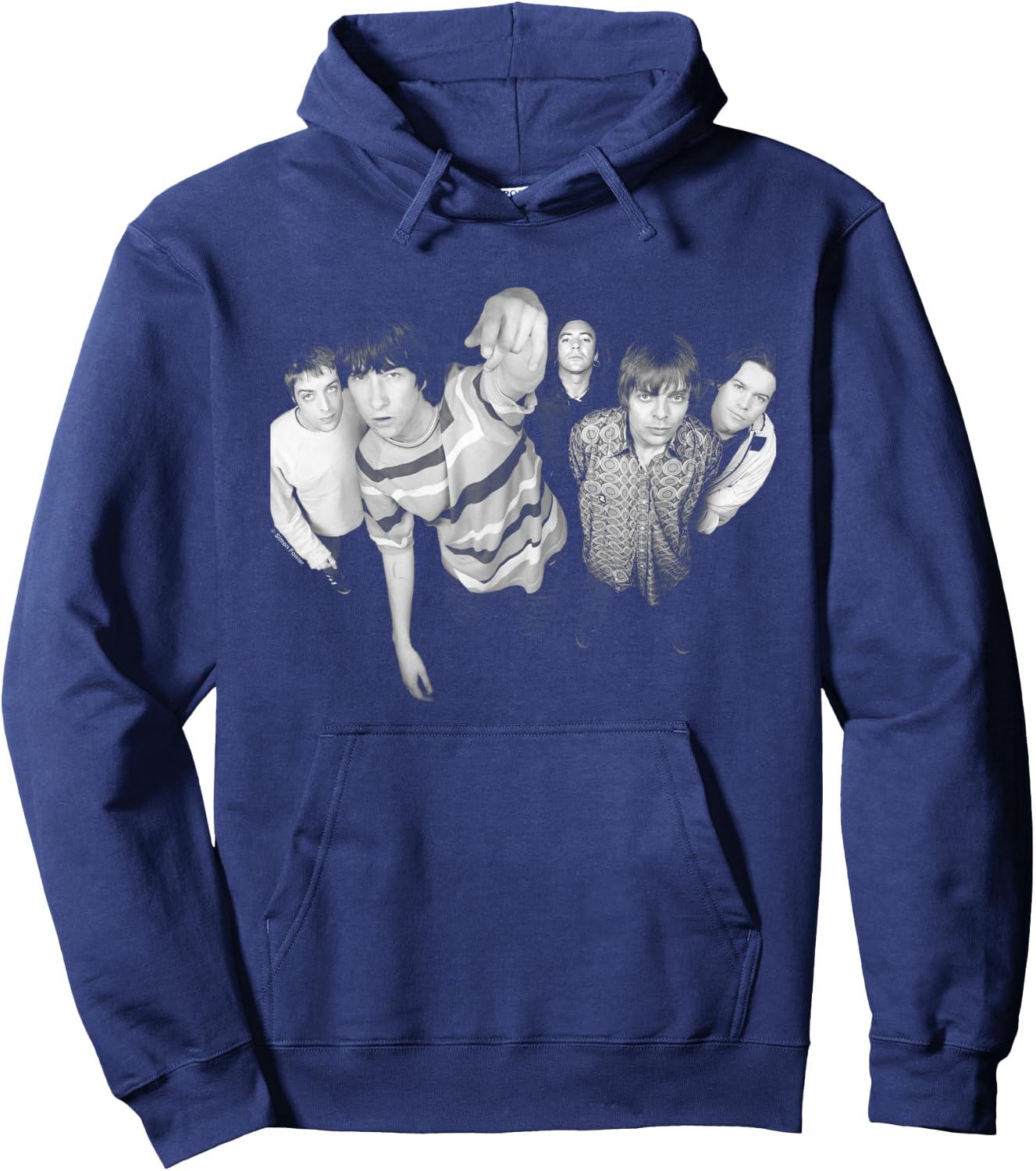 Primal Scream Photo by Simon Fowler , Black, S Hoodie - Hoodie | Navy