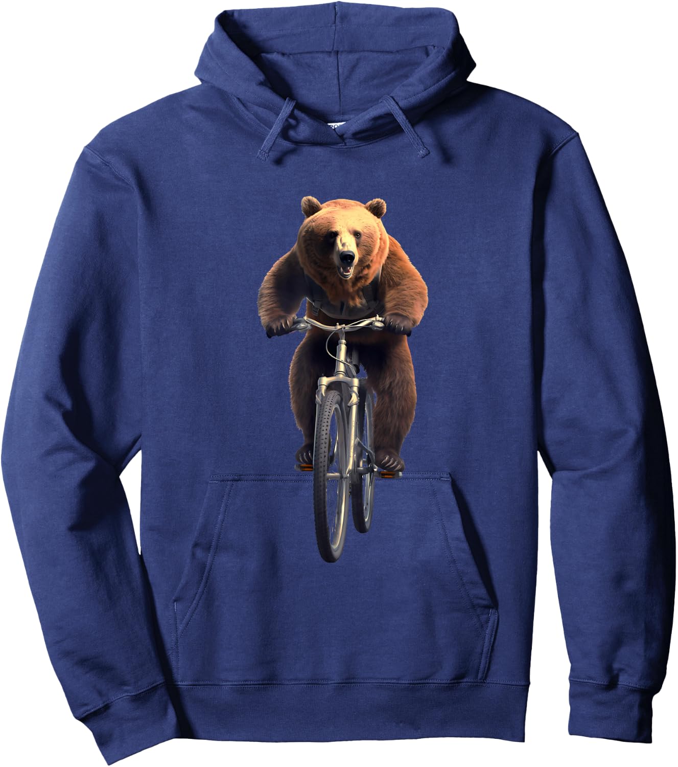 Bear Bike Cycling Hoodie - Hoodie | Navy