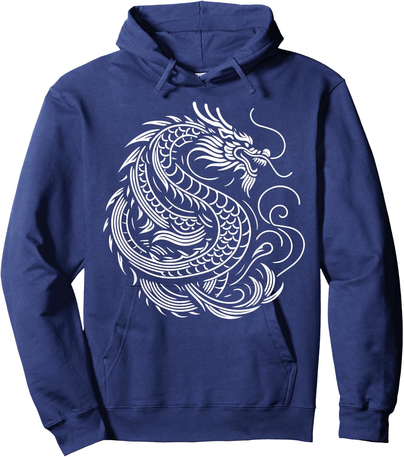 Year Of The Dragon 2024 Chinese Lunar New Year's Zodiac Hoodie - Hoodie | Navy