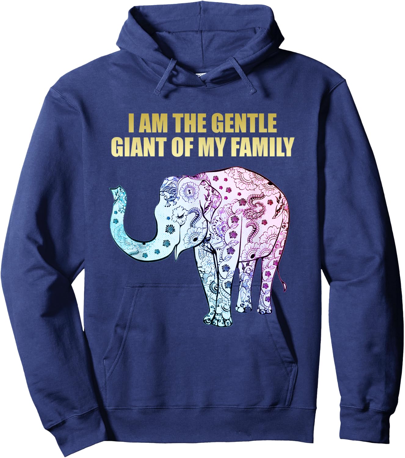 Elephant Gentle Giant Hoodie - Hoodie | Navy