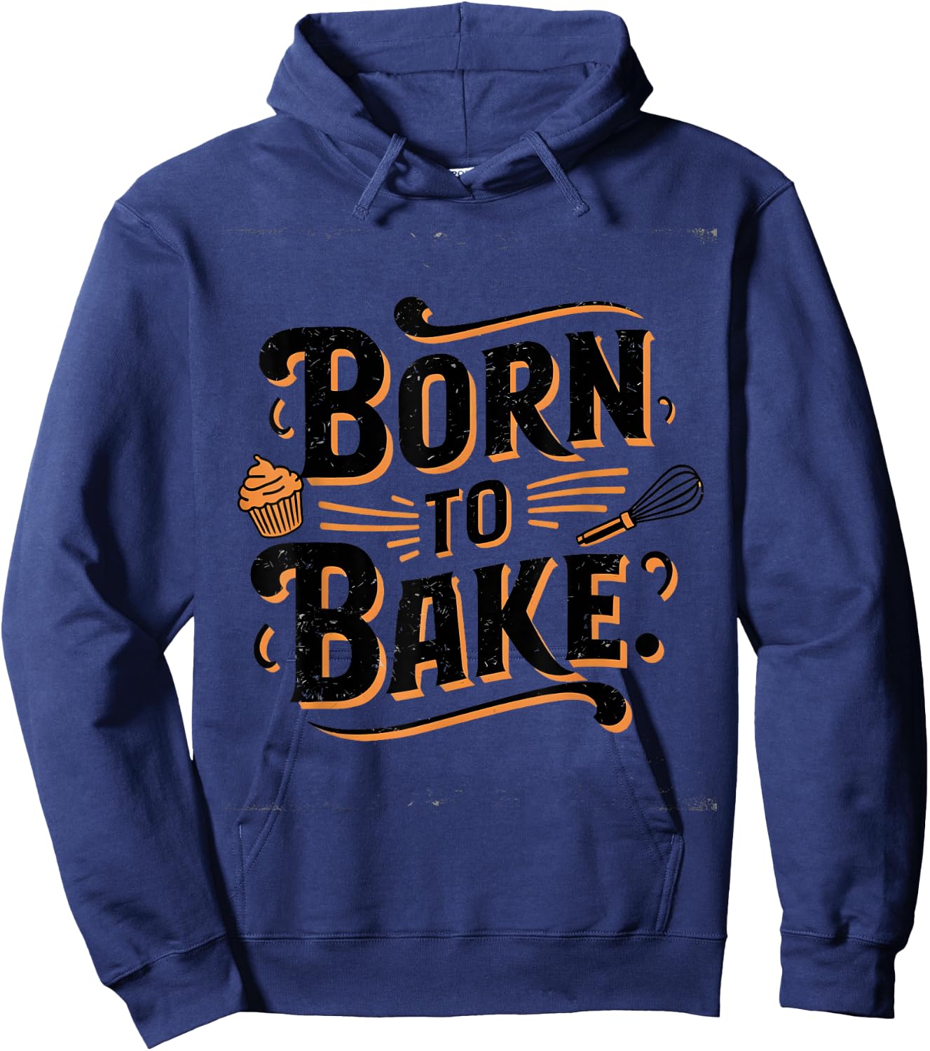 Born to Bake Hoodie - Hoodie | Navy