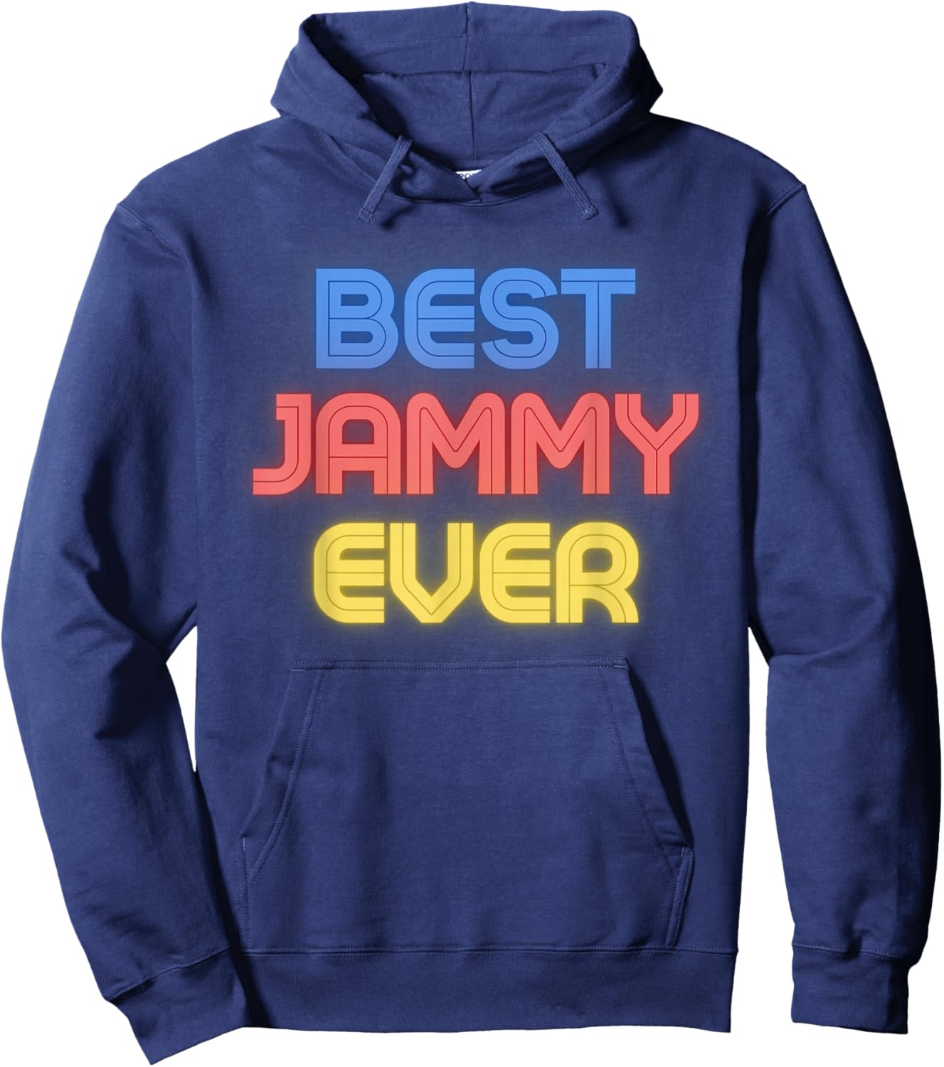 Best Jammy Ever - Funny Jammy Name Jammy Hoodie - Hoodie | Navy