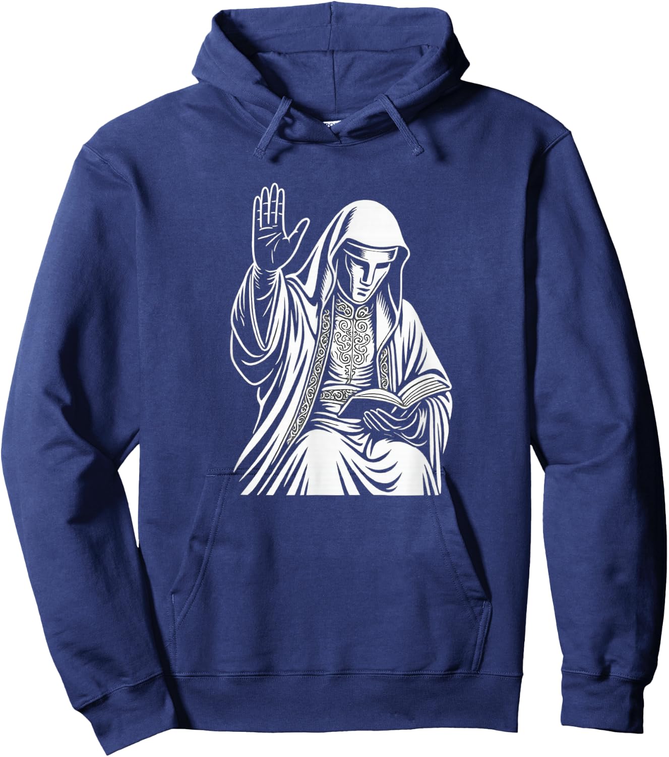 Royal Salute - King Baldwin Memes IV - Jerusalem Hoodie - Hoodie | Navy