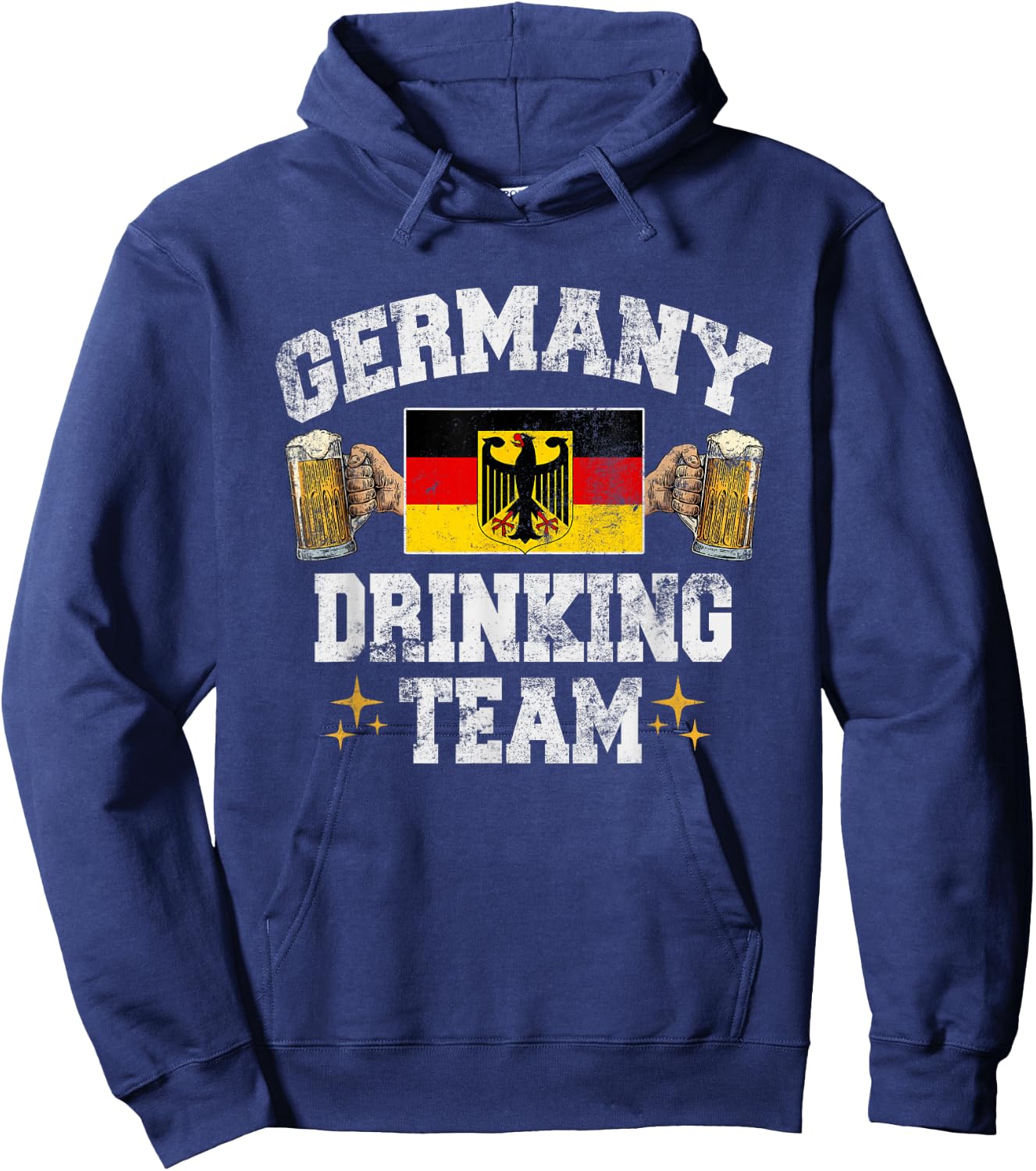 Germany Drinking Team Germany Beer Festivals Oktoberfest Hoodie - Hoodie | Navy
