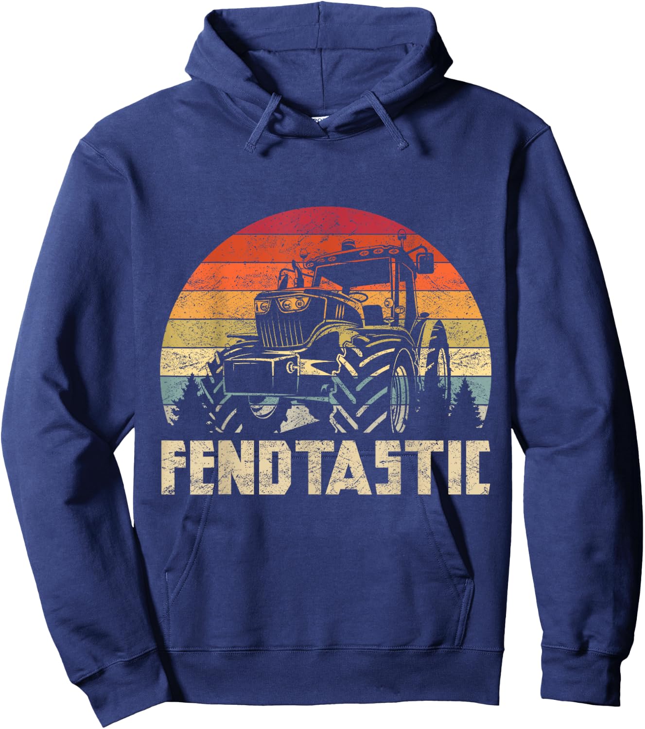 Fendtastic Geschenk für Herren Schwarz Klein EU 41.0 Rundhals-Ausschnitt Kurzarm Klassische Passform 100% Baumwolle Imported Hoodie - Hoodie | Navy