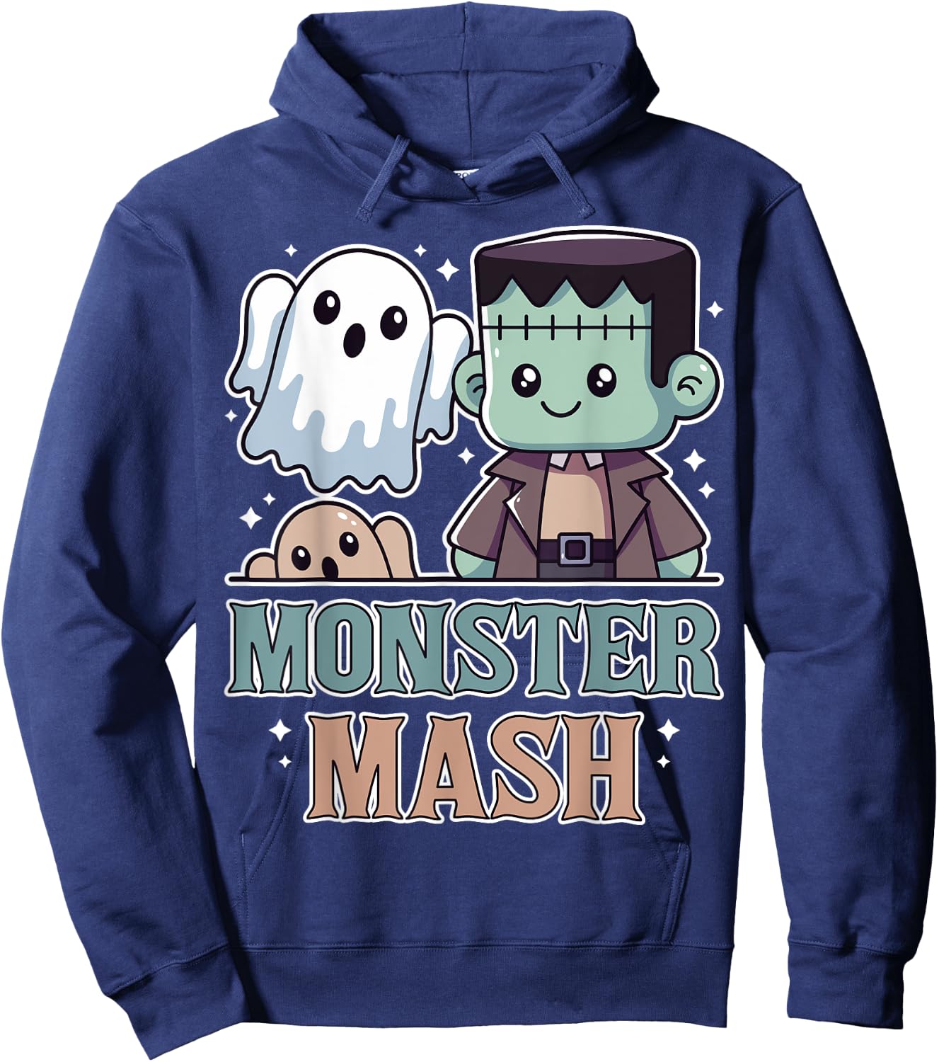 Monster Mash Halloween Funny Monster Spooky Kid Boy Girl Hoodie - Hoodie | Navy