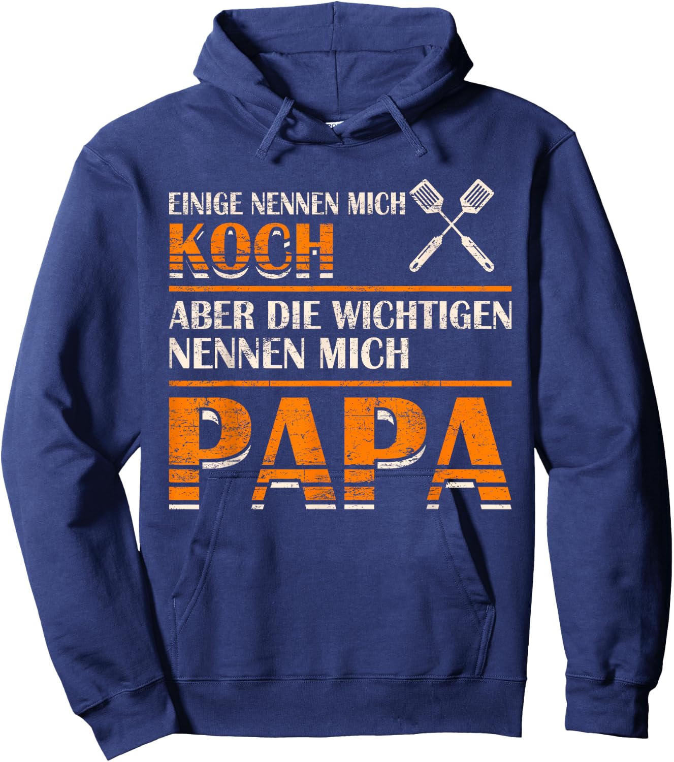 Bester Koch Kochender Papa Chefkoch Kochen Hoodie - Hoodie | Navy