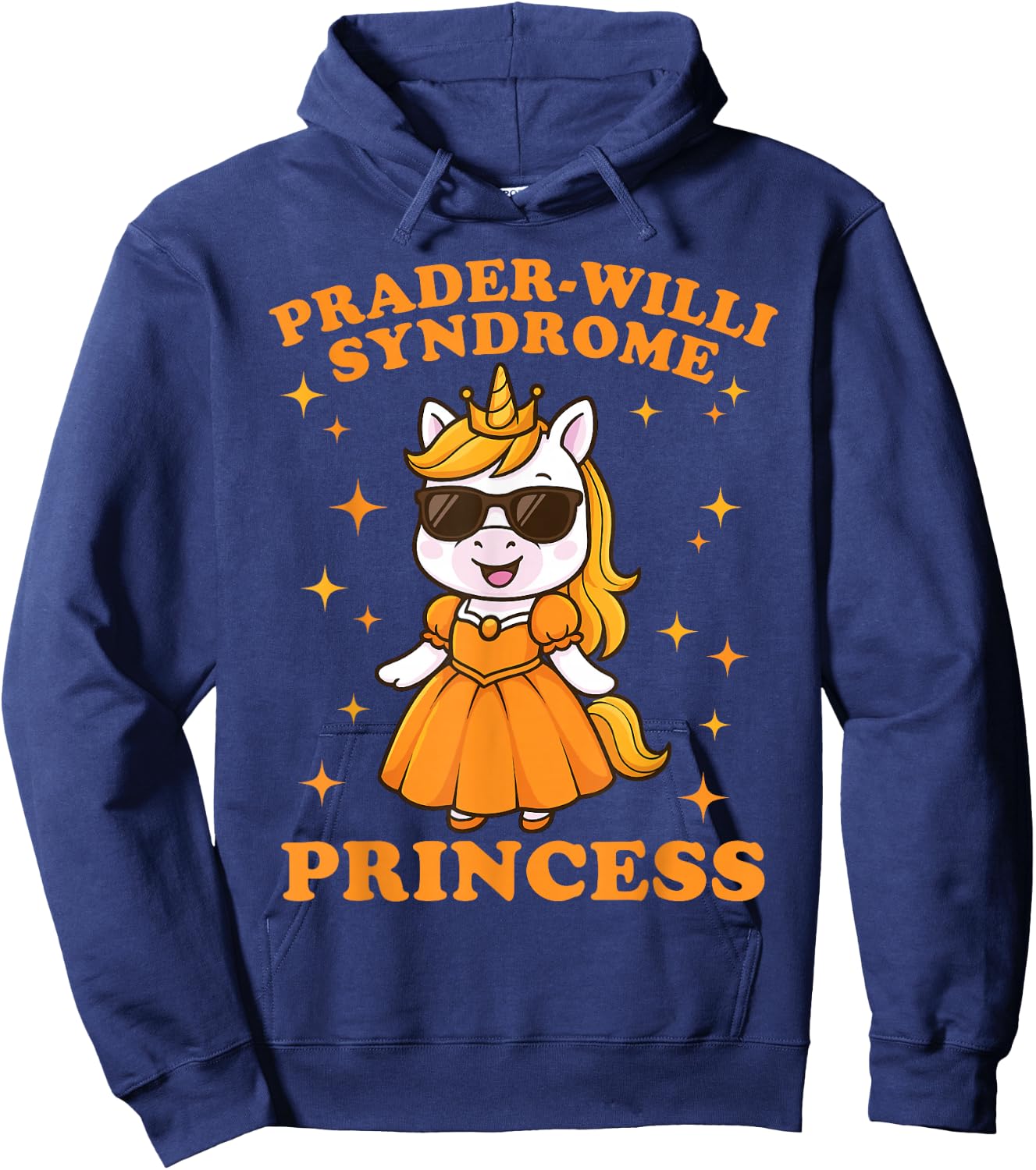Prader Willi Syndrome Princess, Prader Willi Syndrome Hoodie - Hoodie | Navy