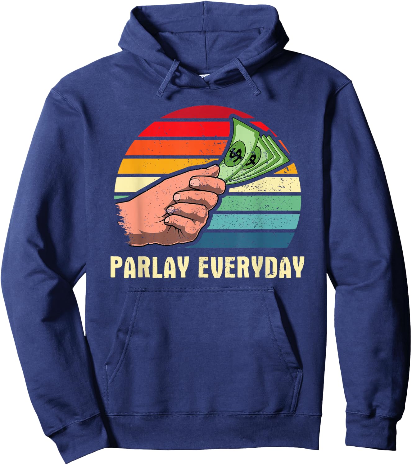 Parlay Betting Sports Betting Draft Picks Fantasy Football Hoodie - Hoodie | Navy