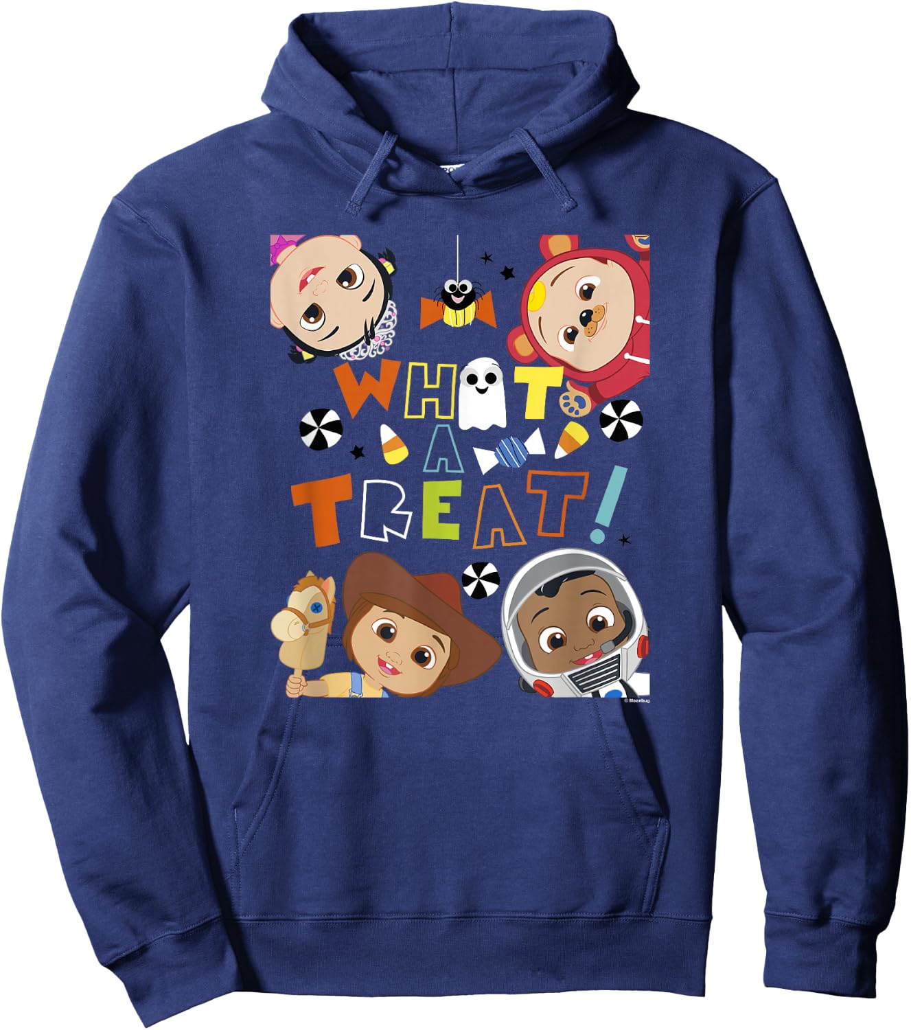 CoComelon Classic Halloween Treat Group Shot Hoodie - Hoodie | Navy