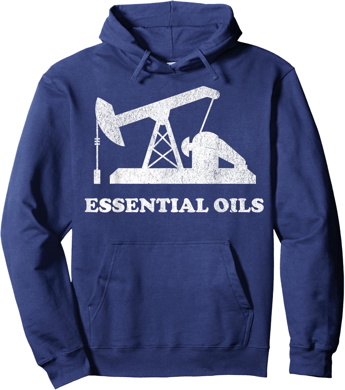 Funny Fossil Fuels Hoodie - Hoodie | Navy