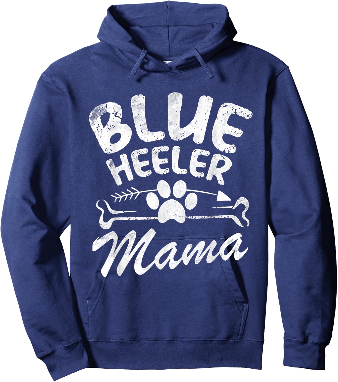 Blue Heeler Mama Best Dog Owner Gift Mom Ever Mother Day Men Women Hoodie - Hoodie | Navy