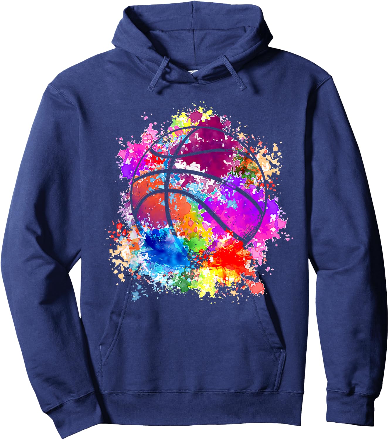 Basketballer Basketballspieler Kinder Streetball Rebound Hoodie - Hoodie | Navy