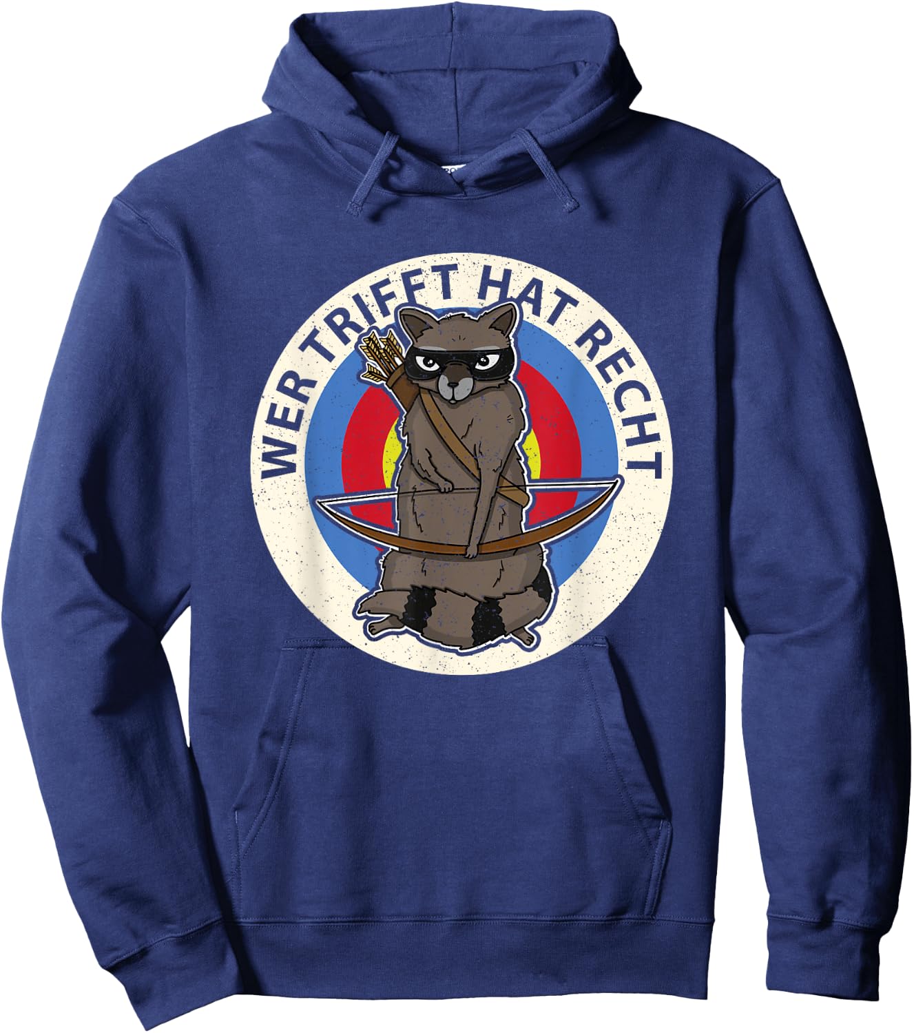 Bogenschütze Bogenschießen Bogensport Zielscheibe Pfeil Hoodie - Hoodie | Navy