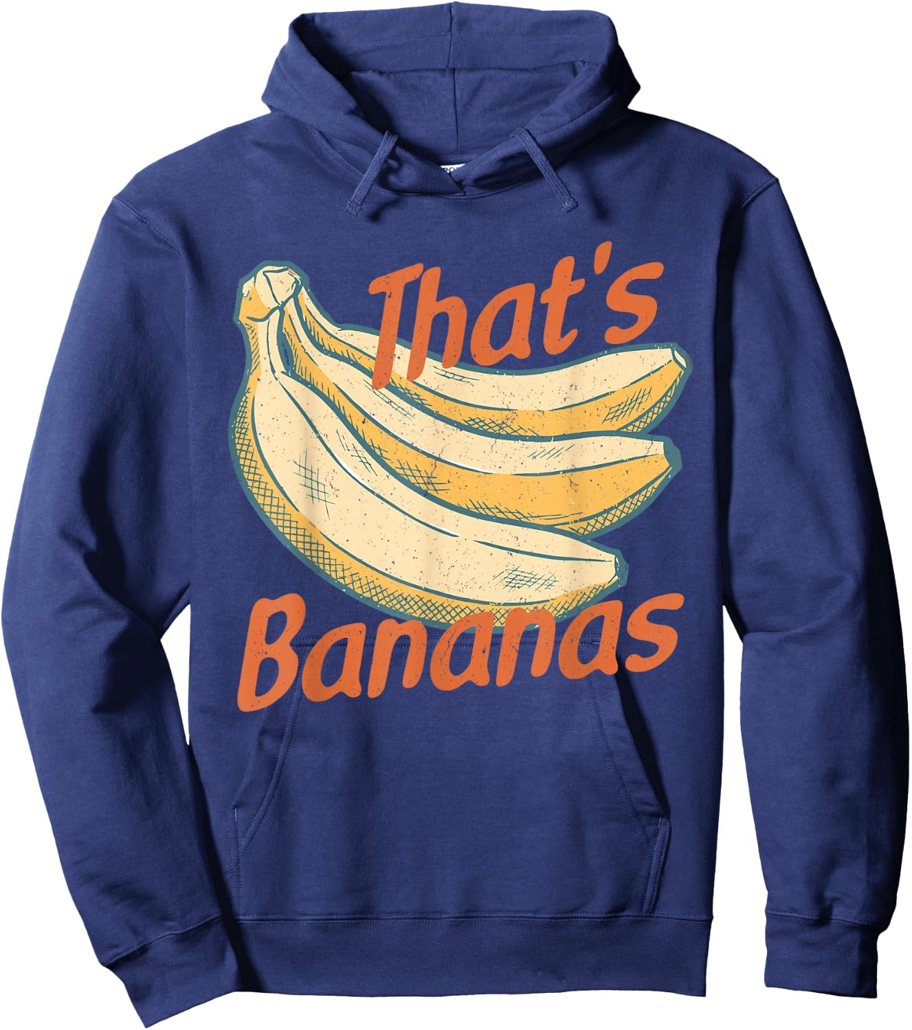 That's Bananas Funny Banana Women Kids Hoodie - Hoodie | Navy