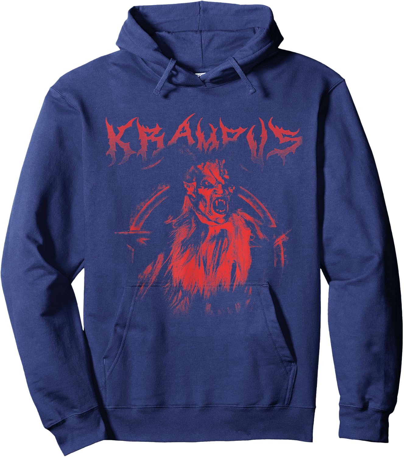 Kramperl Perchten Santa's Helper Christmas Demon Krampus Hoodie - Hoodie | Navy